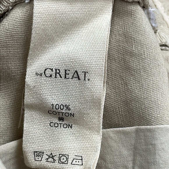 New The Great The Chino Ranger Khaki Pants Cotton Classic Sz 26 - Picture 12 of 13